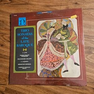 J. J. Fux, Georg Philipp Telemann – Trio Sonatas Of The Late Baroque 1965 Sealed